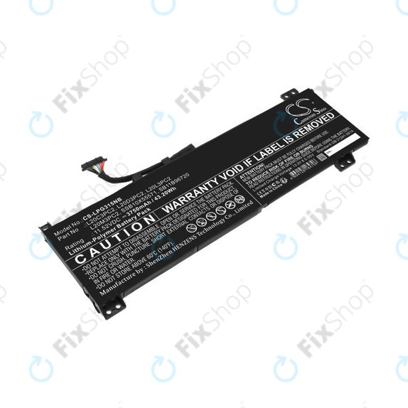 Akkumulátor Lenovo IdeaPad Gaming 3, 3750mAh, Li-Pol, 11.52V, L20C3PC2, HQ