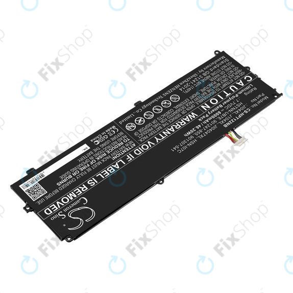 Akkumulátor HP Elite X2 1012 G2, 6000mAh, Li-Pol, 7.7V, JI04XL, HQ