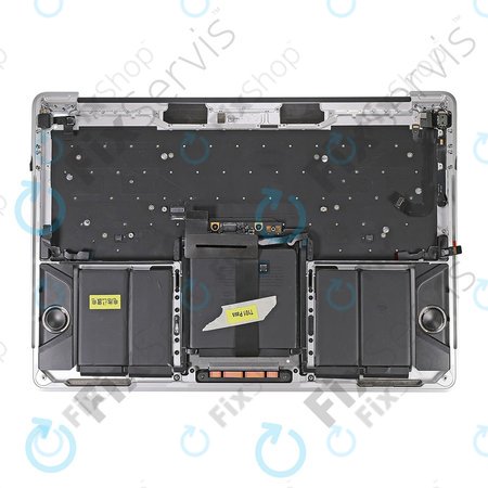 Apple MacBook Pro 13" A1706 (Late 2016 - Mid 2017) - Felső Billentyűzet Keret + Billentyűzet US + Mikrofon + Trackpad + Hangszórók