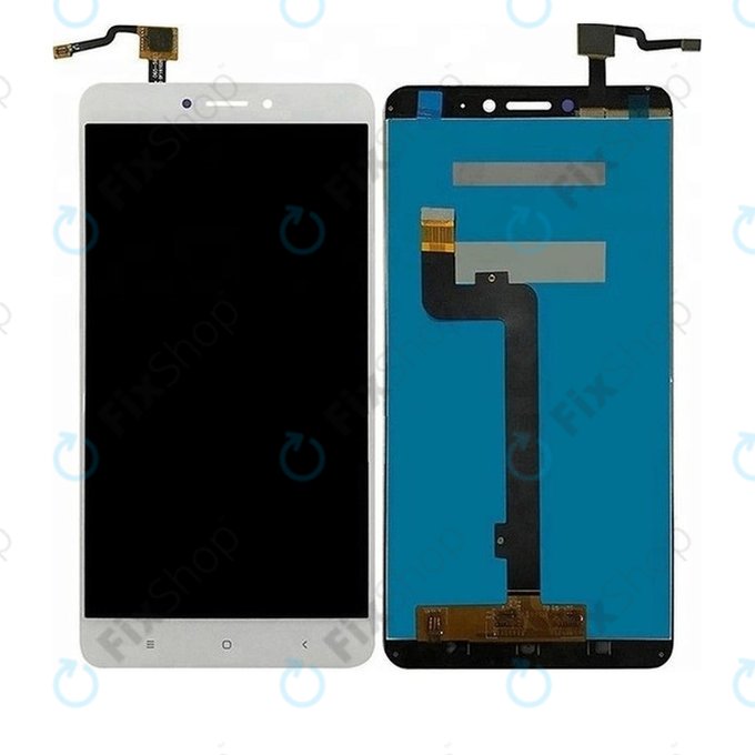 Xiaomi Mi Max 2 - LCD Kijelző + Érintőüveg (White) TFT