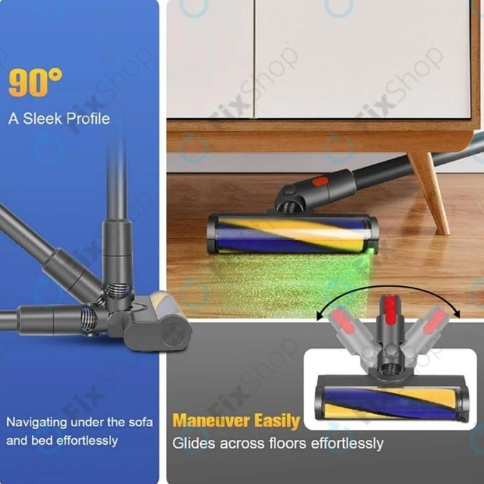 Dyson V12 - Padlófúvóka LED zöld Fénnyel