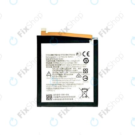Nokia 7.1, 5.1 Plus, 6.1 Plus (Nokia X6) - Akkumulátor HE342 3000mAh