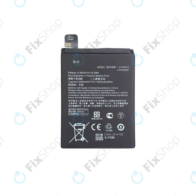 Asus Zenfone 3 Zoom S ZE553KL (Z01HDA) - Akkumulátor C11P1612 5000mAh