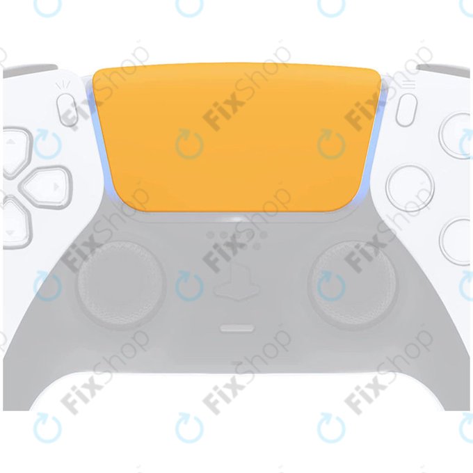 Érintőpad burkolat V2.0 (Yellow) Sony PlayStation 5 DualSense kontroller részére