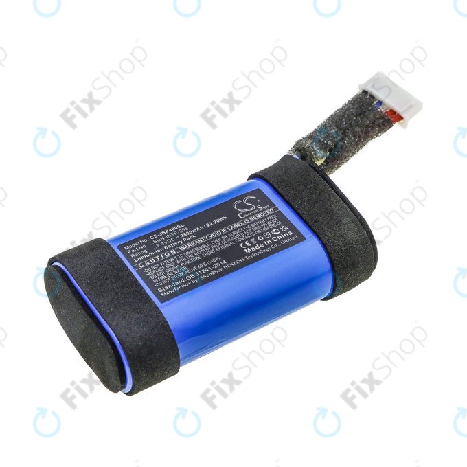 Akkumulátor JBL PartyBox On-The-Go, 3000mAh, Li-Ion, 7.4V, SUN-INTE-265, HQ
