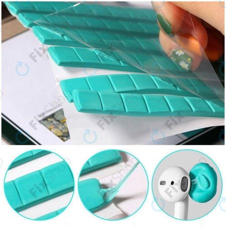 Ragasztóagyag Telefon- és Fejhallgató Tisztításhoz (6 csík)