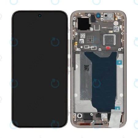 Kijelző Xiaomi 15T Pro 5G, Mocha Gold, Érintőüveg kerettel, 5600060O12U00, Genuine Service Pack