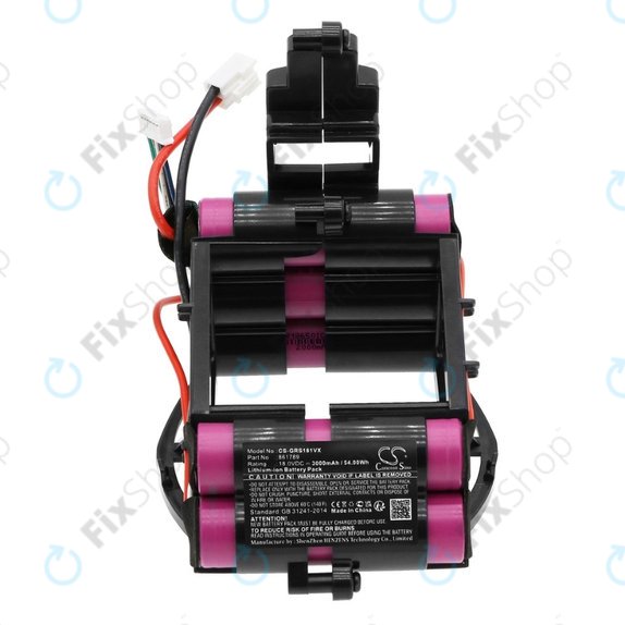 Gorenje SVC-series - Akkumulátor 861789 Li-Ion 18.0V 3000mAh HQ