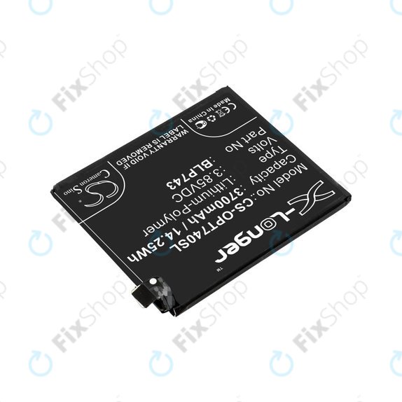 OnePlus 7T - Akkumulátor BLP743 3700mAh HQ