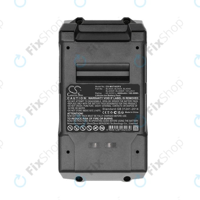 Akkumulátor Makita Cf001g, Ga005g, 4000mAh, Li-Ion, 40V, BL4020, HQ