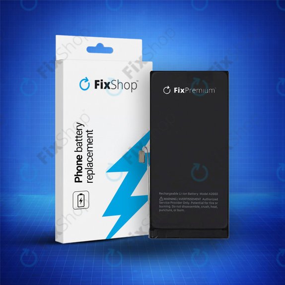 Akkumulátor iPhone 13 Mini, 2406mAh, A2660, FixPremium