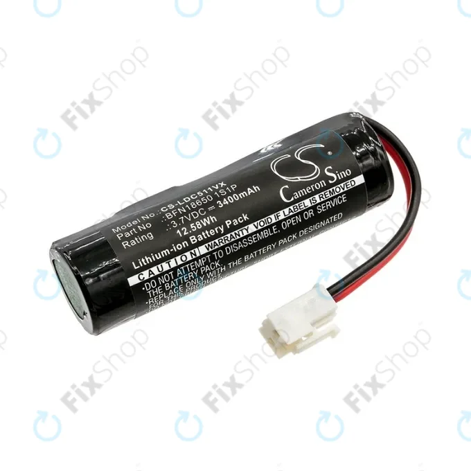 Leifheit Dry&Clean 51000, 51002, 51113, 51114 - Akkumulátor BFN18650 1S1P Li-Ion 3.7V 3400mAh HQ