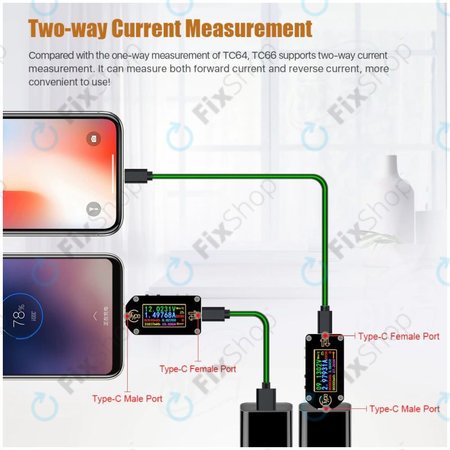 Joy-it JT-TC66C - Többfunkciós Multiméter (USB-C)