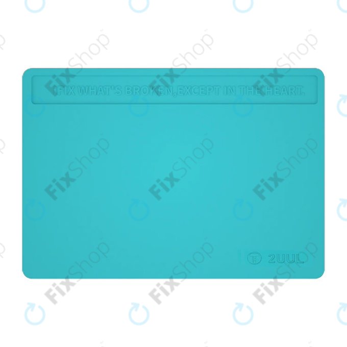 2UUL - ESD Antisztatikus Hőálló Szilikon Alátét - 40 x 28cm (Kék)