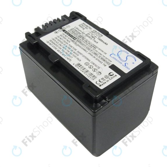 Akkumulátor Sony DCR-DVD, HC, SR, HDR-CX, HC, PJ, XR, NEX-VG, 1500mAh, Li-Ion, 7.4V, NP-FV70, HQ