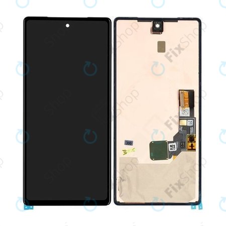 Google Pixel 7a - LCD Kijelző + Érintőüveg + Keret - G949-00364-00 Genuine Service Pack