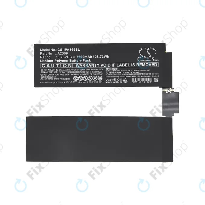 Apple iPad Pro 11.0 (3rd Gen 2021) - Akkumulátor A2369 7600mAh HQ