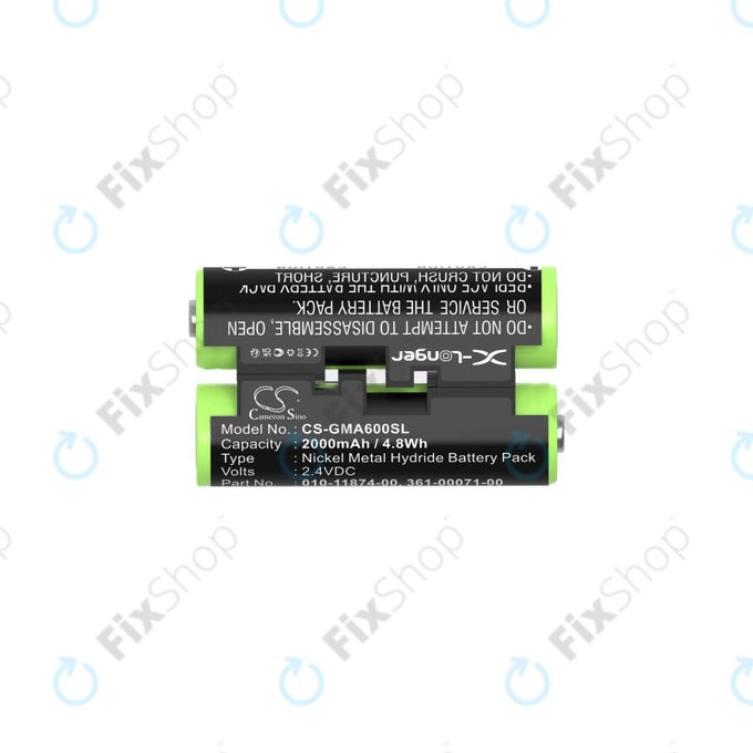 Akkumulátor Garmin Oregon 600, 650, Astro 320, 430 Striker 4, 2000mAh, Ni-MH, 2.4V, 010-11874-00, HQ