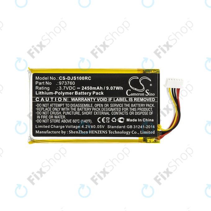 Akkumulátor DJI Mavic Pro, Air, Spark, 2450mAh, Li-Pol, 3.7V, 973760, HQ