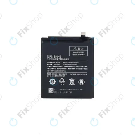 Xiaomi Redmi Note 4X, Note 4 SD Global - Akkumulátor BN43 4100mAh