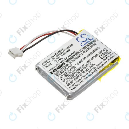 Akkumulátor Logitech MX Master, 450mAh, Li-Pol, 3.7V, AHB303450, HQ