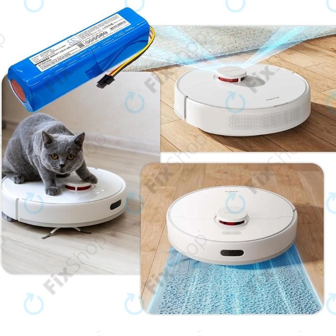 Xiaomi Mi Robot Vacuum Mop-series, Dream-series, Roborock-series - Akkumulátor BRR-2P4S-5200 Li-Ion 14.4V 5200mAh HQ