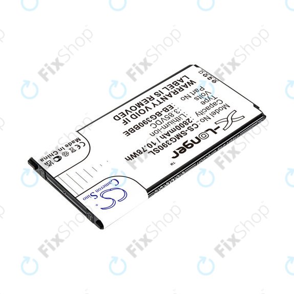 Akkumulátor Samsung Galaxy Xcover 4, 4S, 2800mAh, Li-Ion, 3.85V, EB-BG390BBE, HQ