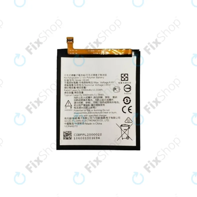 Nokia 6.1 - Akkumulátor HE345 3060mAh