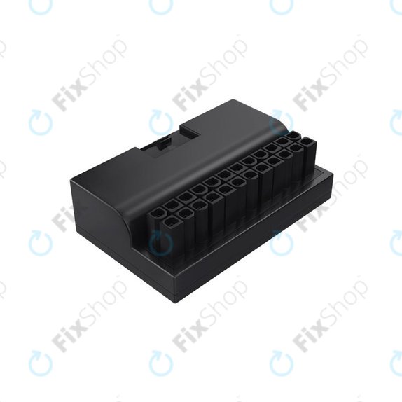 ATX 24 tűs 90°-os alaplapi tápcsatlakozó adapter
