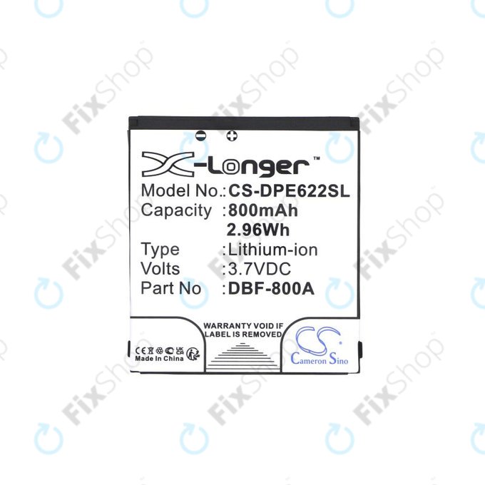 Akkumulátor Doro PhoneEasy 2314, 2315, 1360, 520, 800mAh, Li-Ion, 3.7V, DBF-800A, HQ