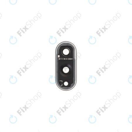 Samsung Galaxy S25 Edge - Hátlapi Kameralencse Üveg + Keret (Titanium Jetblack)