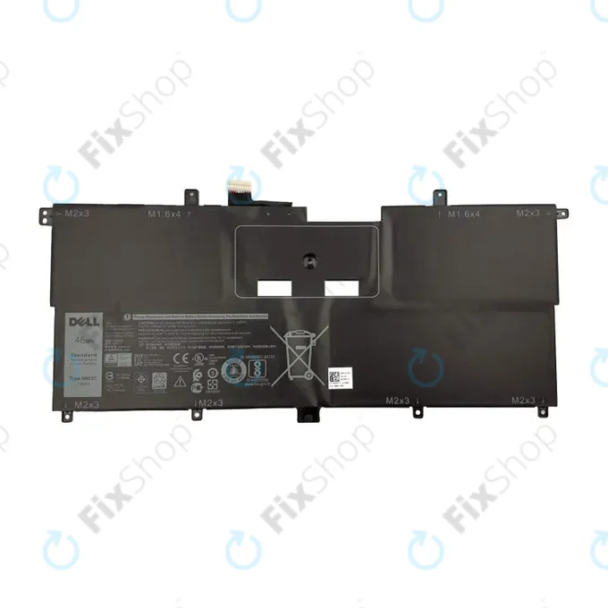 Dell XPS 13 9365 - Akkumulátor NNF1C 5940mAh - 77053337 Genuine Service Pack
