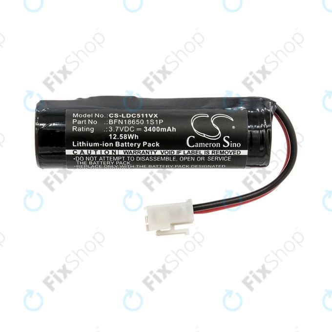 Leifheit Dry&Clean 51000, 51002, 51113, 51114 - Akkumulátor BFN18650 1S1P Li-Ion 3.7V 3400mAh HQ