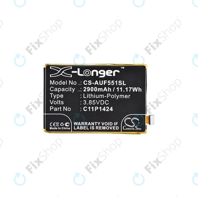 Asus Zenfone 2 ZE550ML - Akkumulátor C11P1424 2900mAh HQ