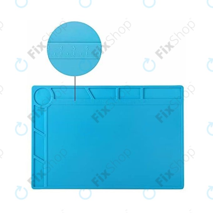 ESD Antisztatikus Hőálló Szilikon Alátét - 34 x 23cm