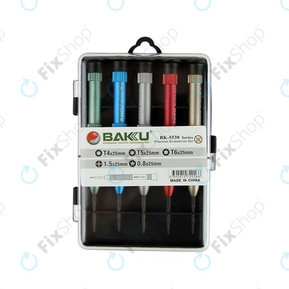 Baku BK-5530 - Csavarhúzó Készlet Laptopokhoz (5db)