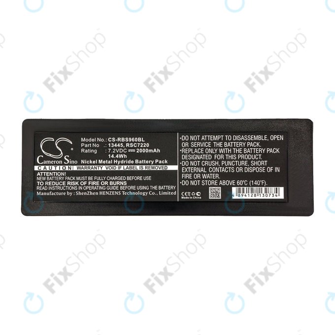 Akkumulátor Scanreco 590, 592, 2000mAh, Ni-MH, 7.2V, RSC7220, HQ