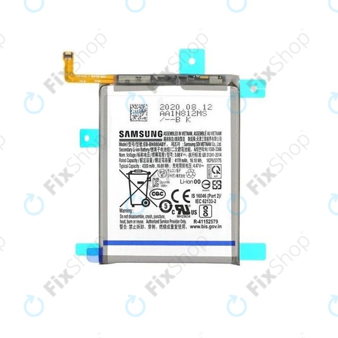 Samsung Galaxy Note 20 N980B - Akkumulátor EB-BN980ABY 4300mAh - GH82-23496A Genuine Service Pack