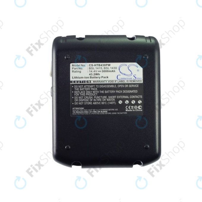 Akkumulátor Hitachi C 14dsl, Dv 14dbl, Wh 14dbl, 3000mAh, Li-Ion, 14.4V, BSL 1415, BSL 1430, HQ