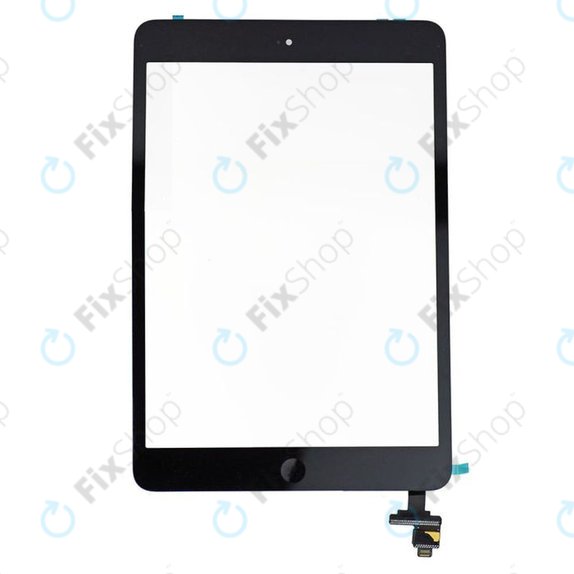 Érintőüveg IC csatlakozóval iPad Mini, Mini 2, Black