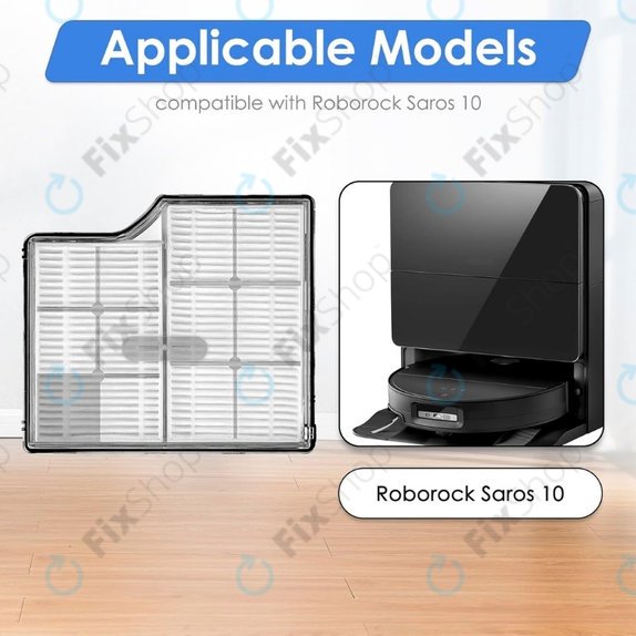HEPA-szűrő, 2 db Xiaomi Roborock Saros 10