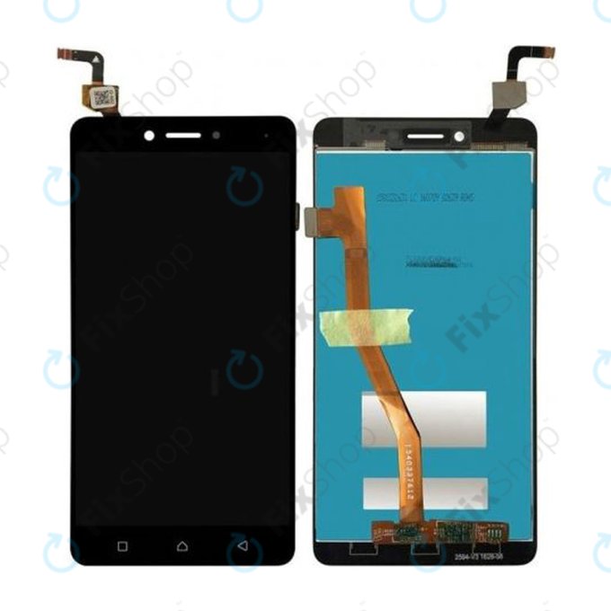 Lenovo K6 Note K53a48 - LCD Kijelző + Érintőüveg (Black) TFT