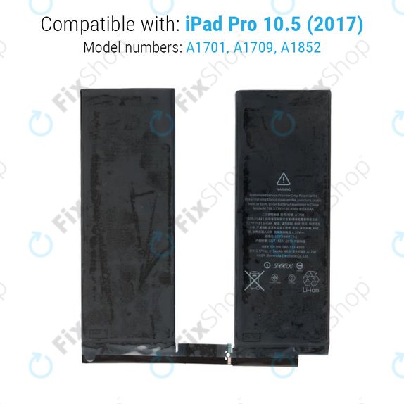 Akkumulátor iPad Pro 10.5" (2017), 8134mAh
