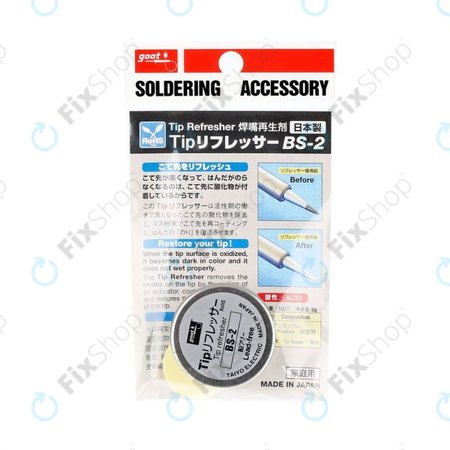 Goot BS-2 - Forrasztóhegy Aktivátor
