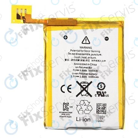 Apple iPod Touch (5th Gen) - Töltő Csatlakozó + Flex Kábelek (White)