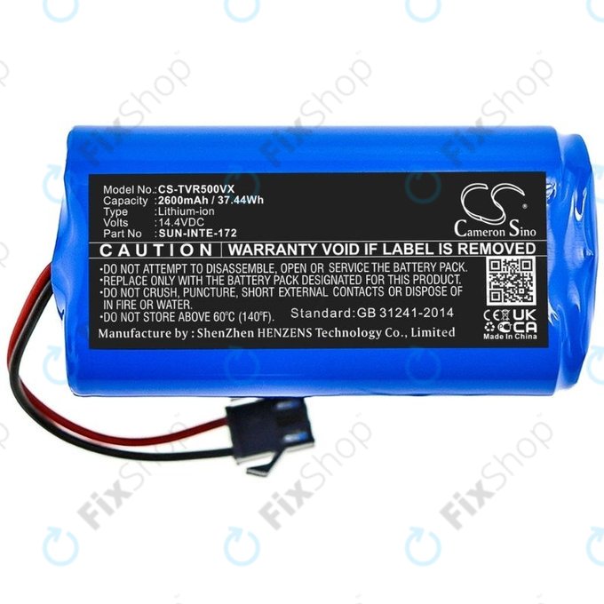 Sencor SRV 9150WH, SRX-0911 - Akkumulátor SUN-INTE-172 Li-Ion 14.4V 2600mAh HQ