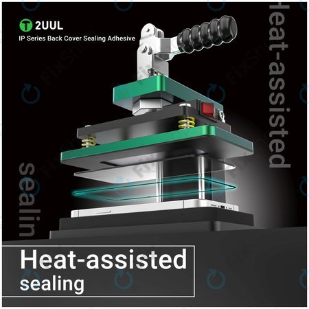 Hátlapi üveg tömítő ragasztó, iPhone 15 Pro Max, 2UUL BA15PM