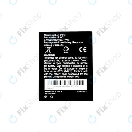 Caterpillar CAT B15 - Akkumulátor B10-2 2000mAh