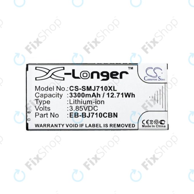 Samsung Galaxy J7 J710FN (2016) - Akkumulátor EB-BJ710CBE 3300mAh HQ