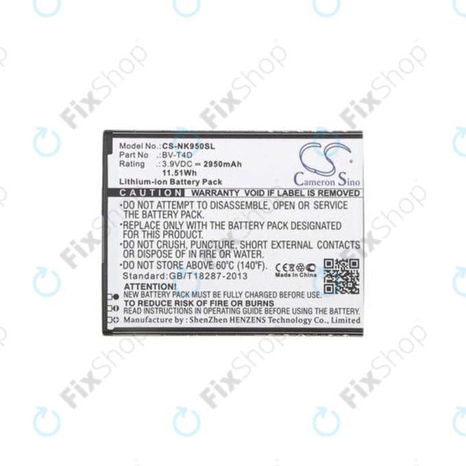 Microsoft Lumia 950 XL - Akkumulátor BV-T4D 2950mAh HQ